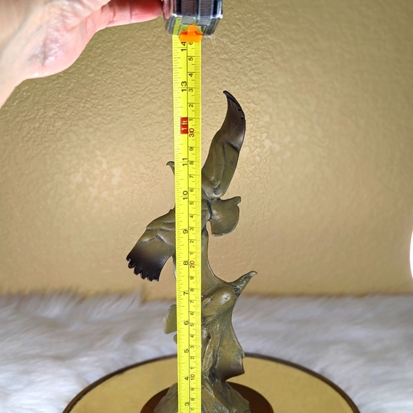 Primal Vision Eagles In Flight Art Sculpture 2008 Starlite Creations - Picture 3 of 8